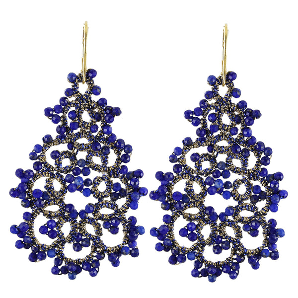 Rose stud earrings