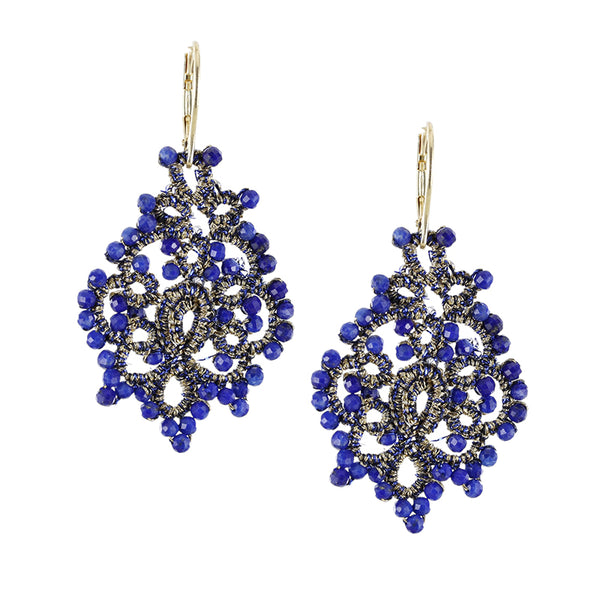 Rose stud earrings
