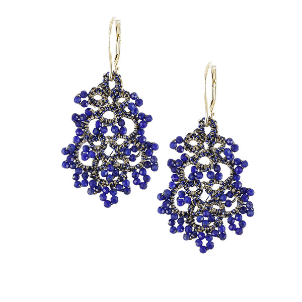 Rose stud earrings