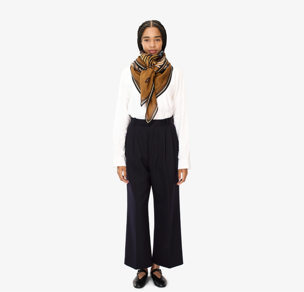 Carré "Western" marron