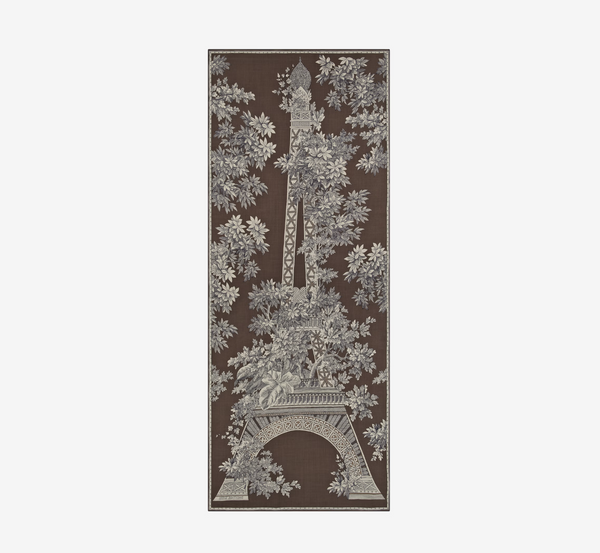 Echarpe "1889" marron