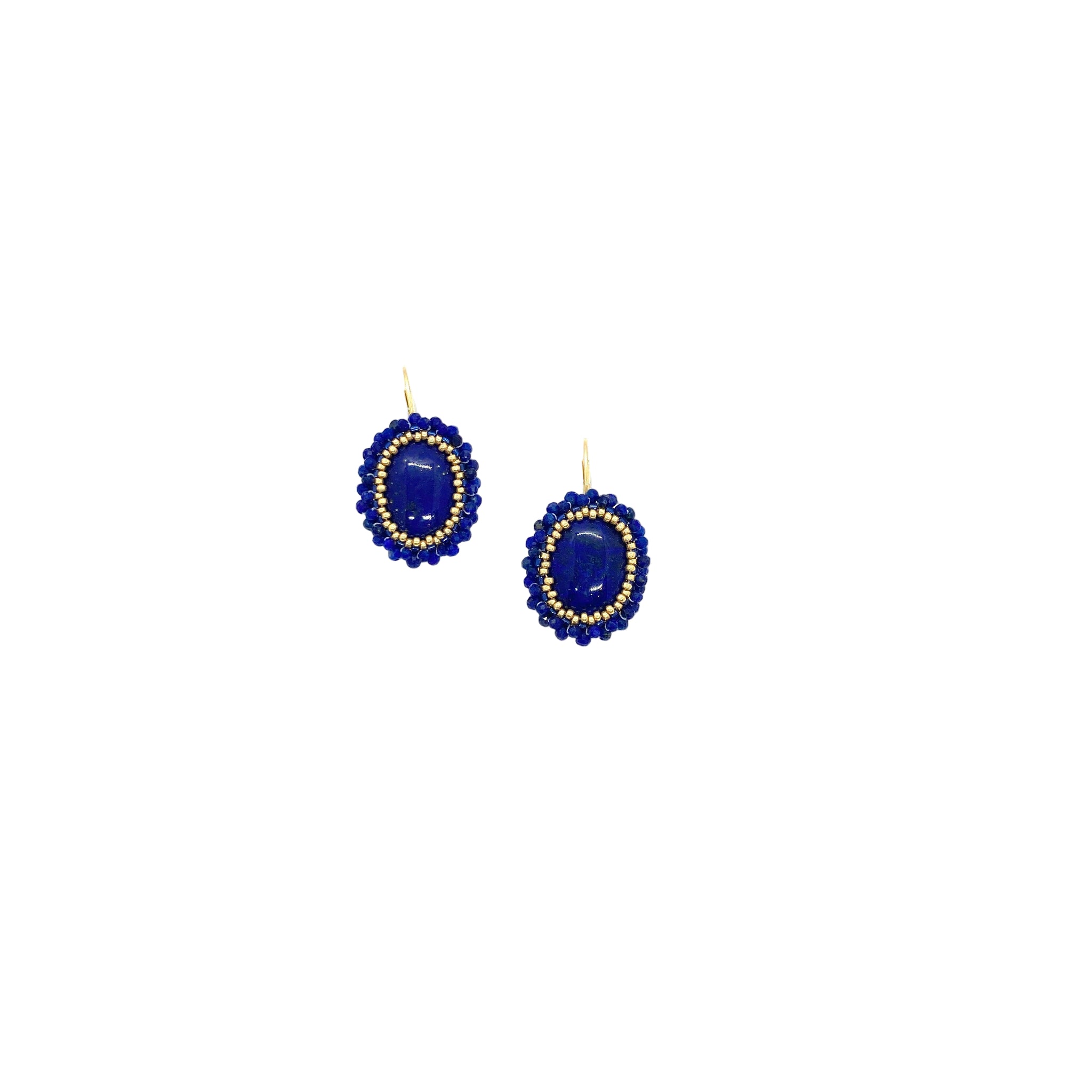 Rose stud earrings
