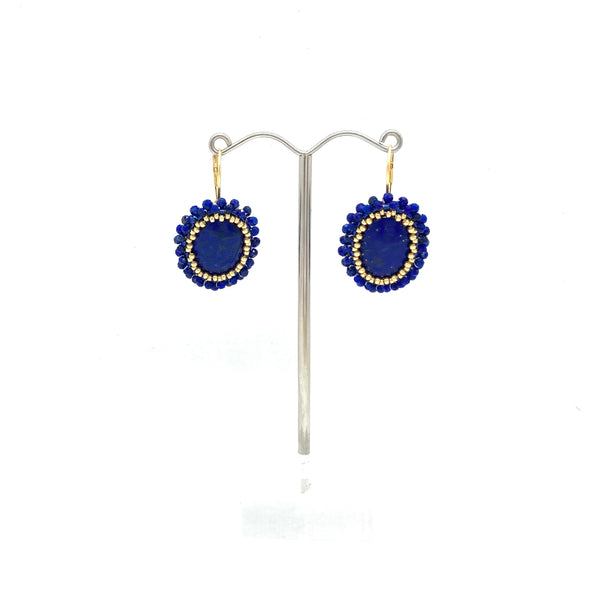 Rose stud earrings