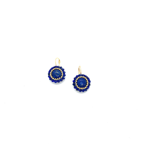 Rose stud earrings