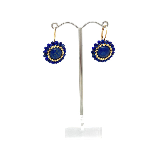Rose stud earrings