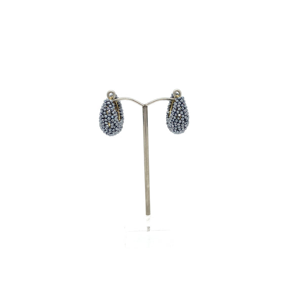 Rose stud earrings
