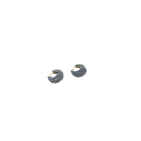 Rose stud earrings