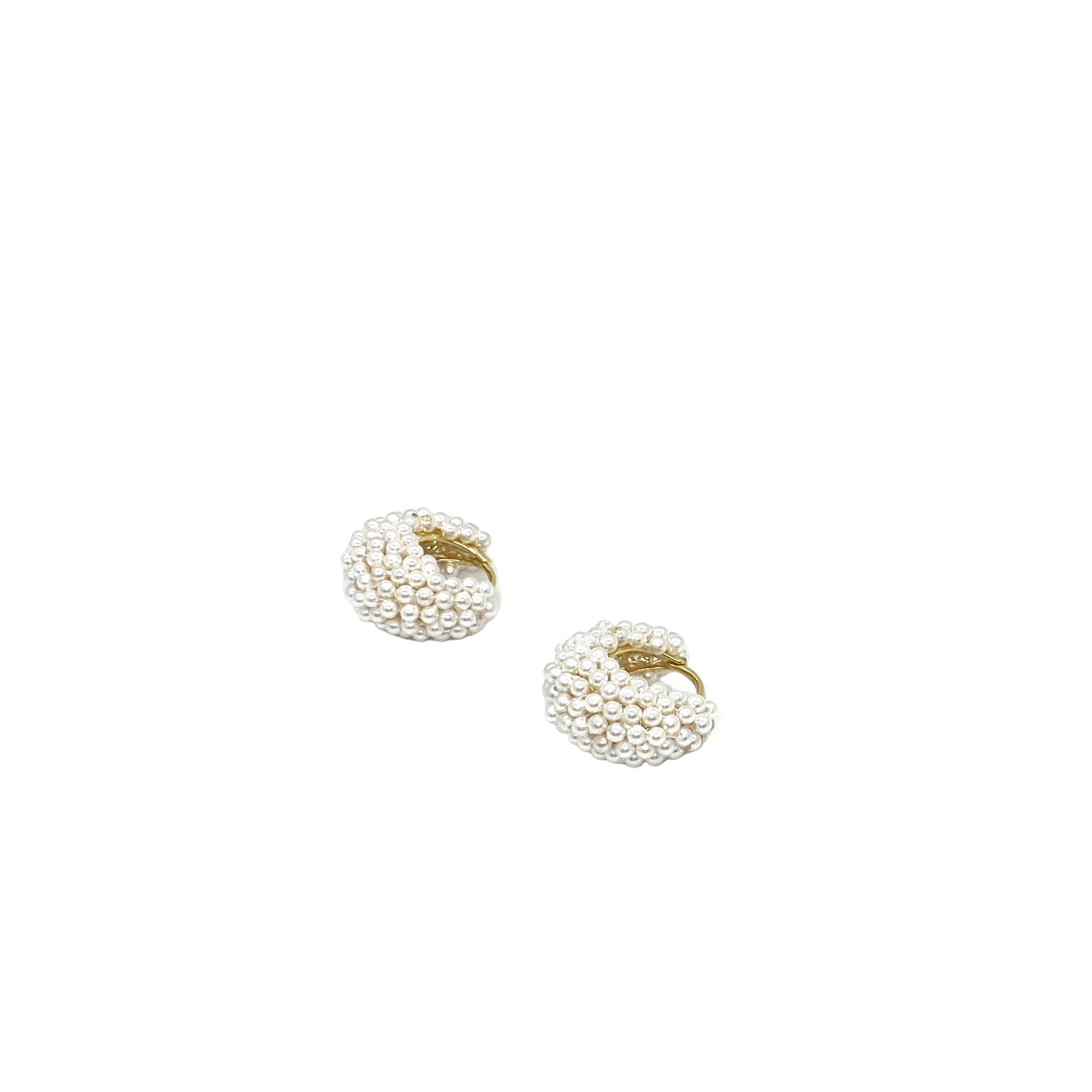 Rose stud earrings