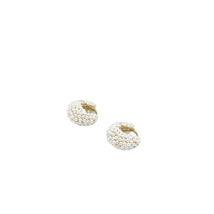Rose stud earrings
