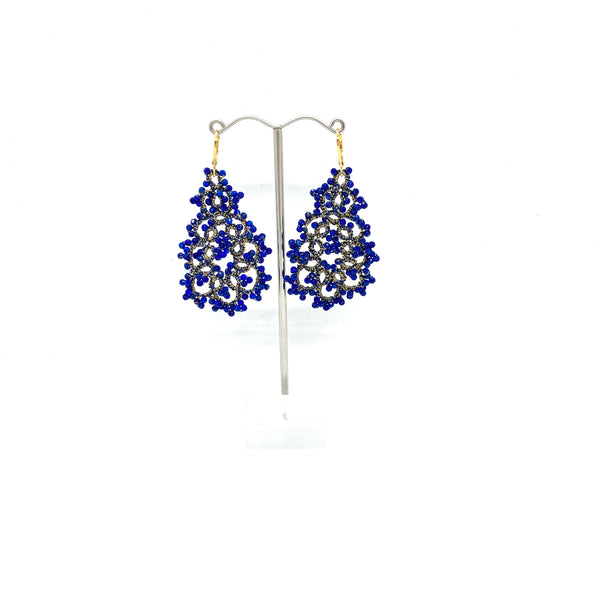 Rose stud earrings