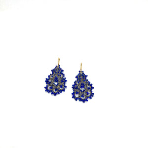 Rose stud earrings