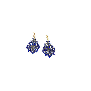 Rose stud earrings