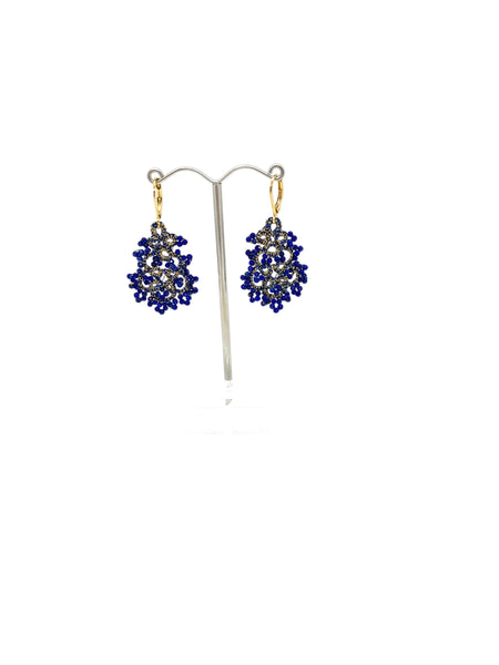 Rose stud earrings