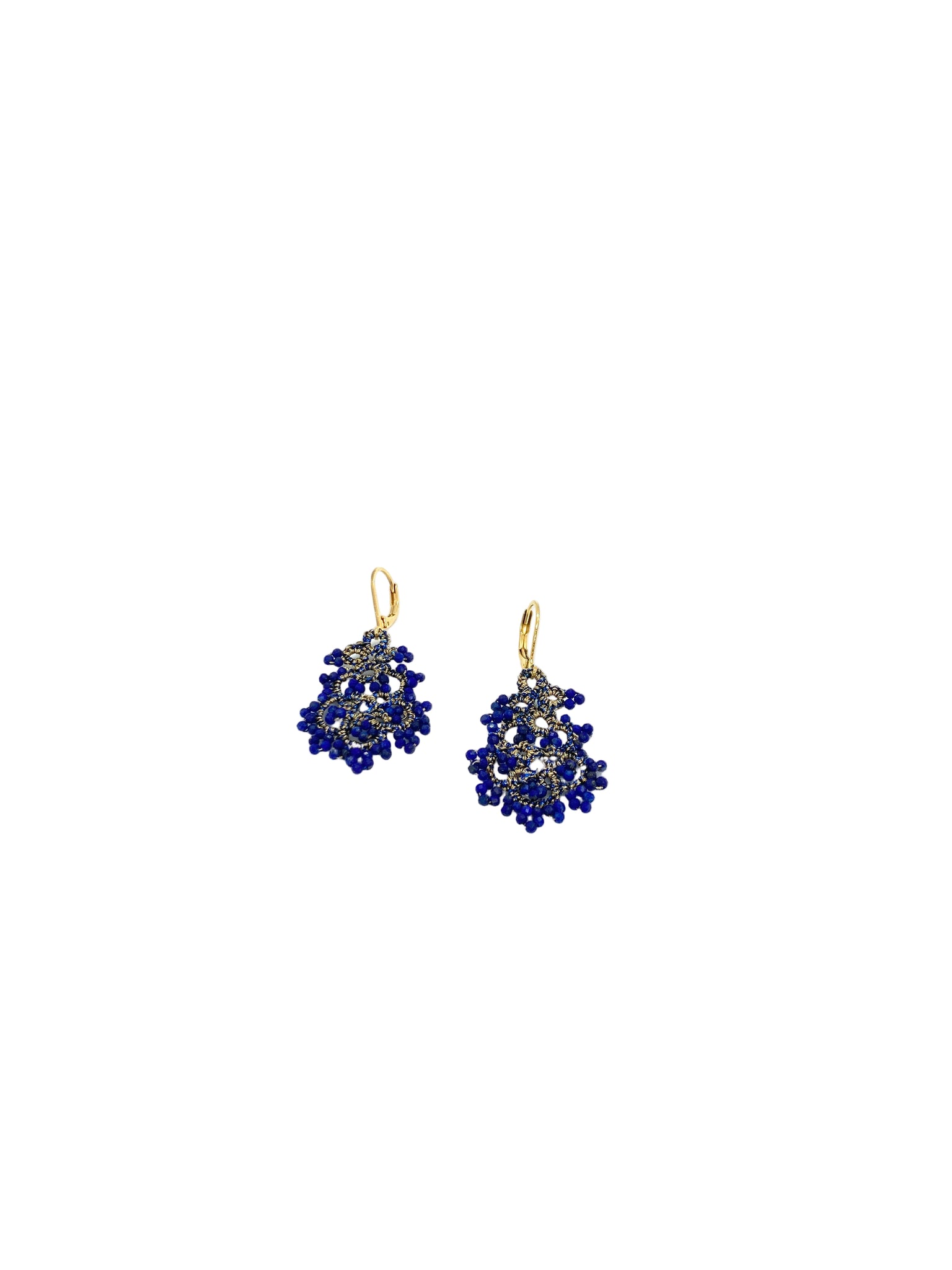 Rose stud earrings