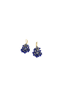Rose stud earrings