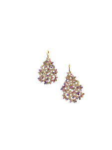 Rose stud earrings