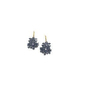 Rose stud earrings