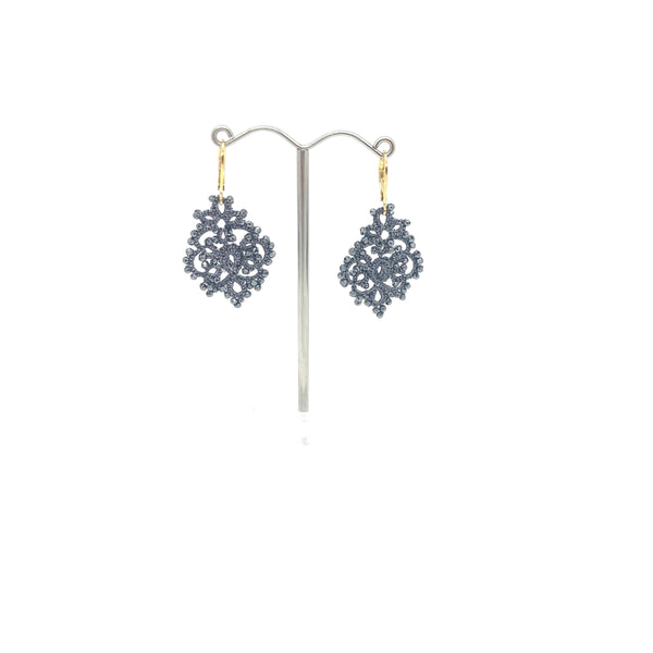 Rose stud earrings