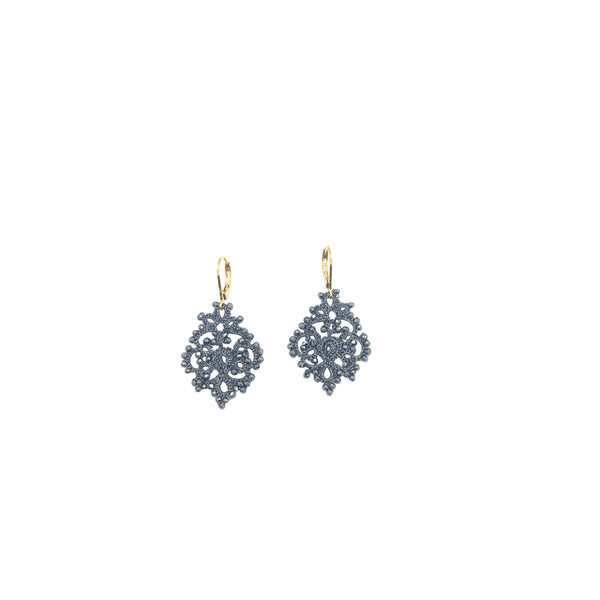 Rose stud earrings