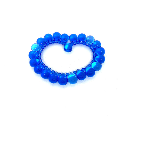 Bracelet gouttes de verre