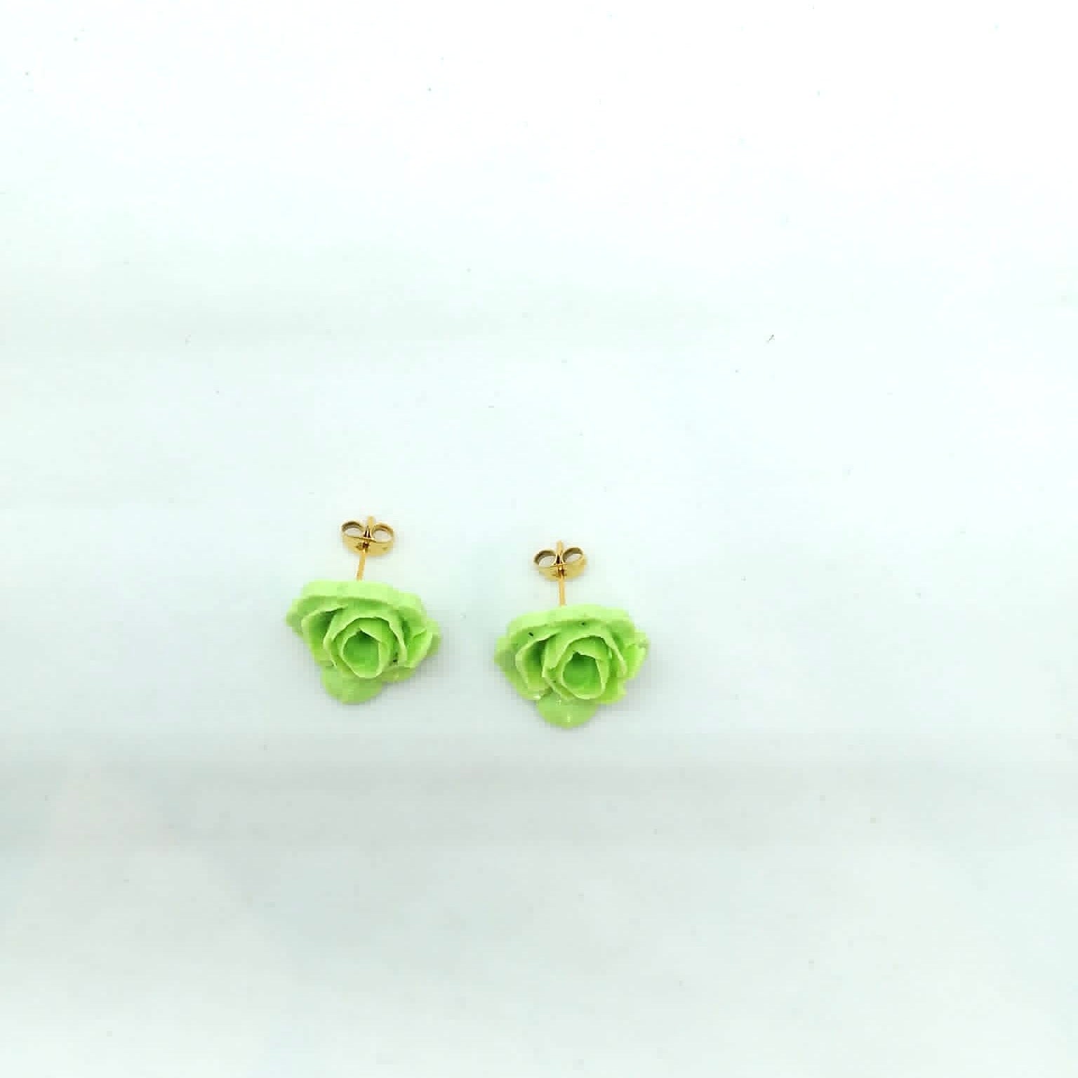 Boucles d'oreilles dormeuses Roses