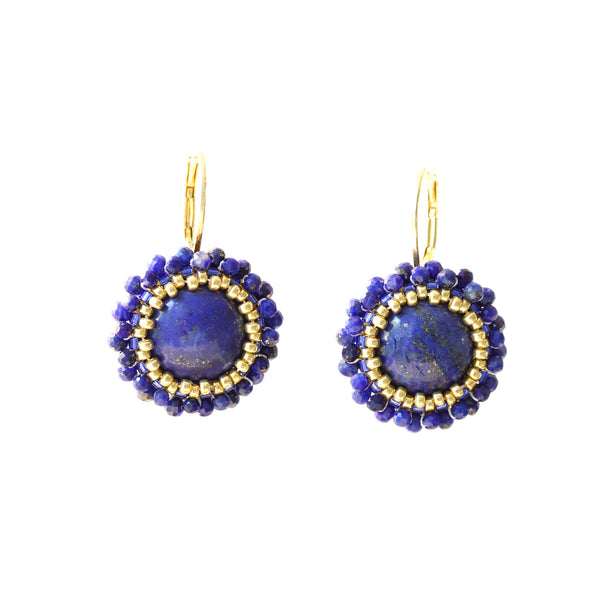 Rose stud earrings