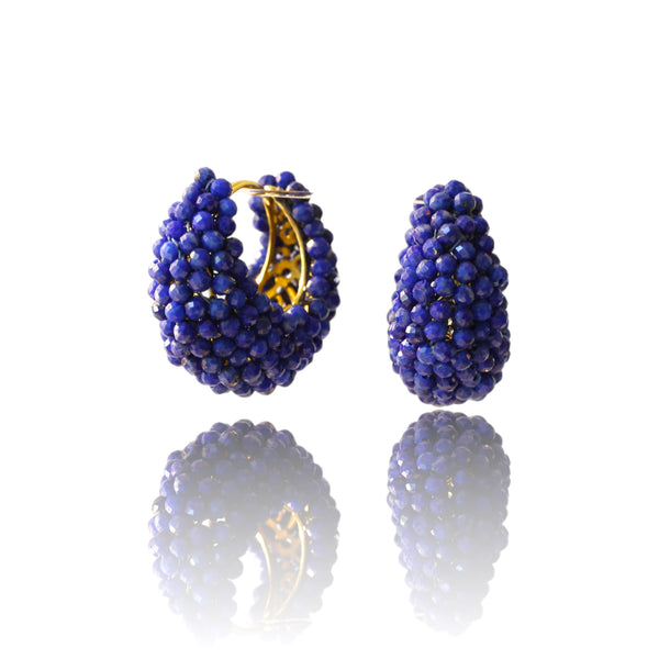 Rose stud earrings