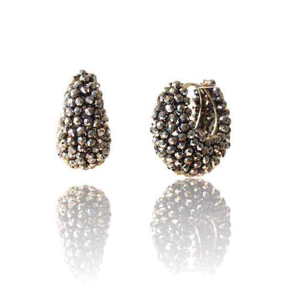 Rose stud earrings