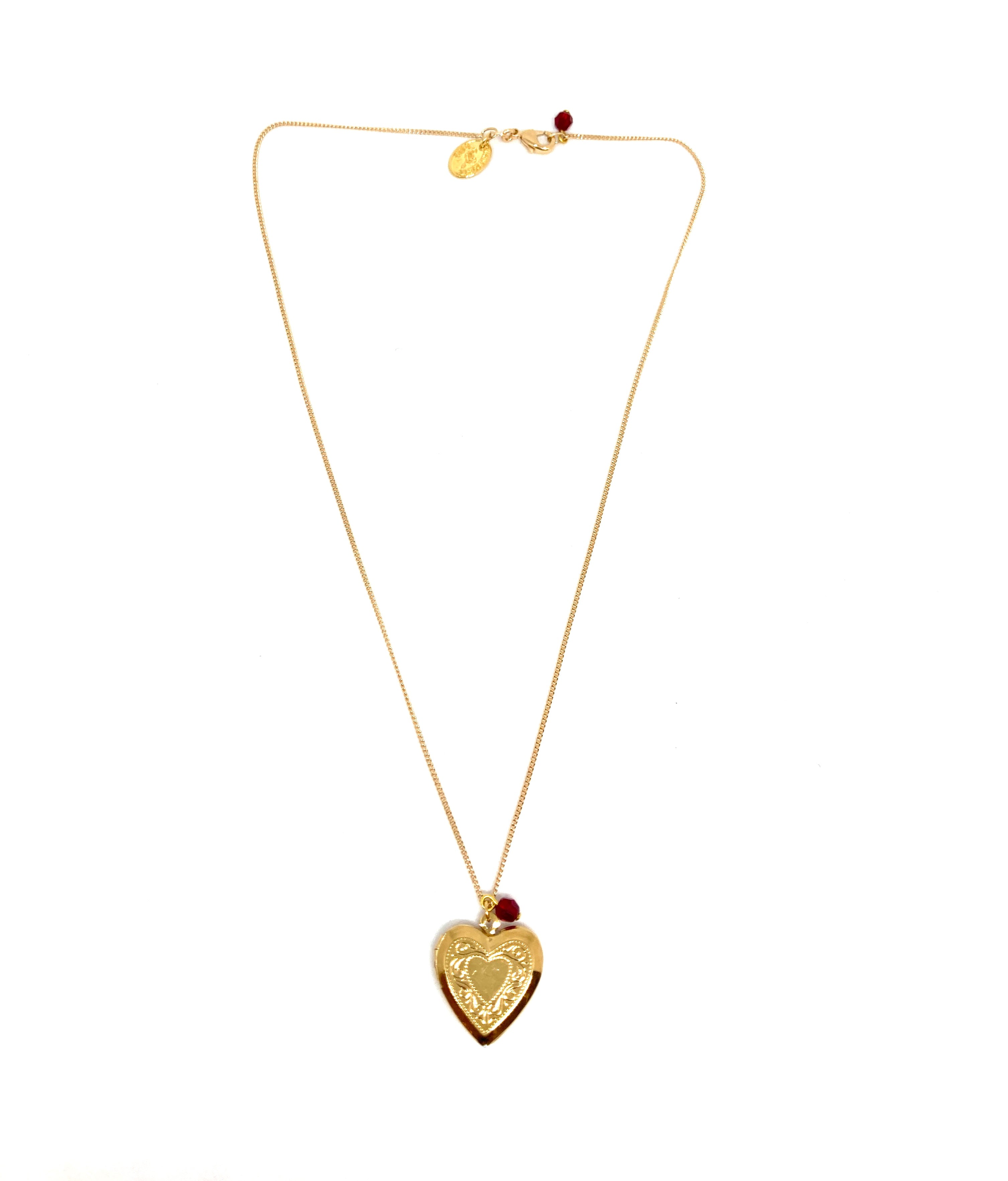 Pendentif Coeur Jardin Secret