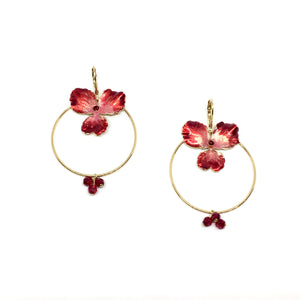 boucles-d-oreilles-fleur-cercle-email-rouge-cristal-perles-de-cristal