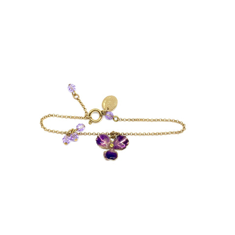 bracelet-violette-bijou-email-violet-plaque-or-cristal