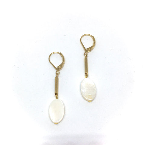 Mini pearl pastille earrings