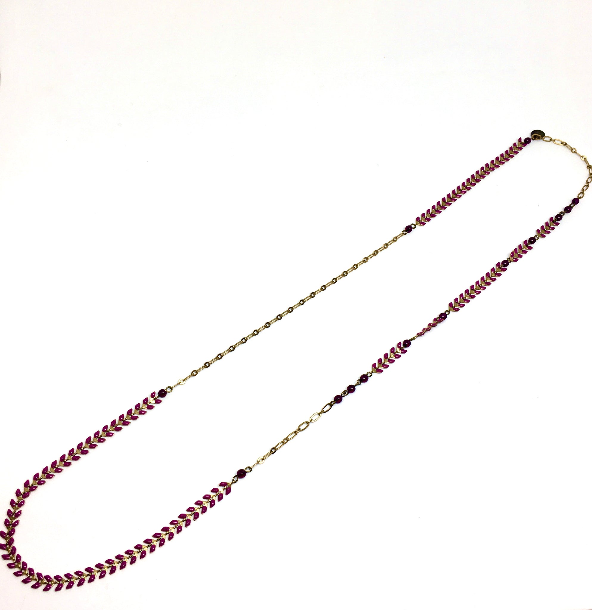 Laurier long necklace