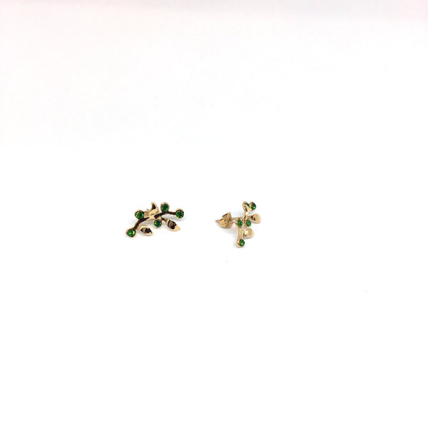 "Foliage" earrings