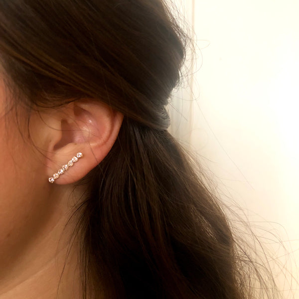 Kandinsky line 7 earrings